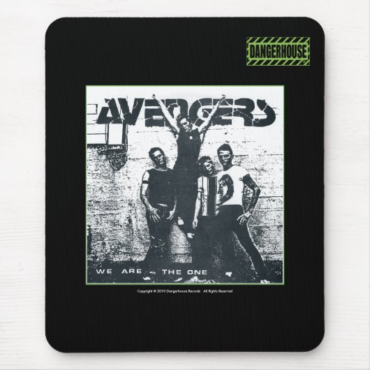 Mousepad Avengers we zijn het enige dangerhouse BL Muismat (Voorkant)