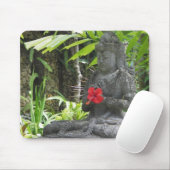 Mousepad: Bali Statue Muismat (Met muis)