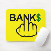Mousepad Banks Corrupt Muismat (Met muis)