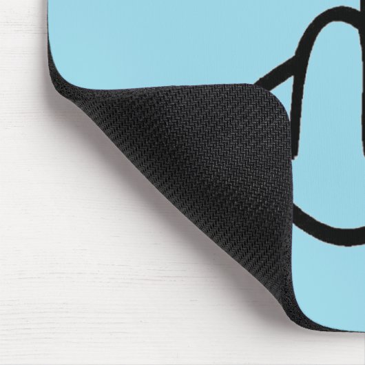 Mousepad Banks Corrupt Muismat (Hoek)