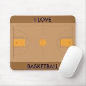 MOUSEPAD BASKETBALL MUISMAT (Met muis)