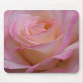 Mousepad Beauful Pink Rose Muismat (Voorkant)
