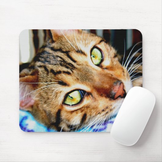 Mousepad Bengal Cat Muismat (Met muis)