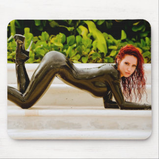 MOUSEPAD - BLACK CATSUIT - Bianca Beauchamp Muismat