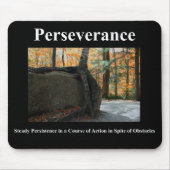 Mousepad Black, doorzettingsvermogen Muismat (Voorkant)