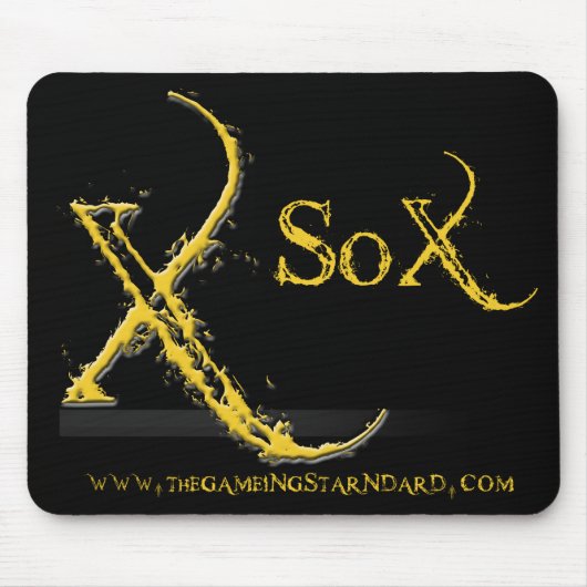 Mousepad Black Muismat (Voorkant)