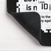 Mousepad - BLACK - QR - PURE Collection Muismat (Hoek)