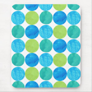 Mousepad, Blauwe Moons Patroon Muismat