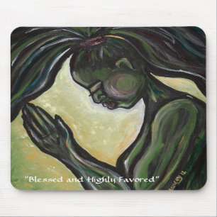 Mousepad "Blessed and Highly Favored" Muismat