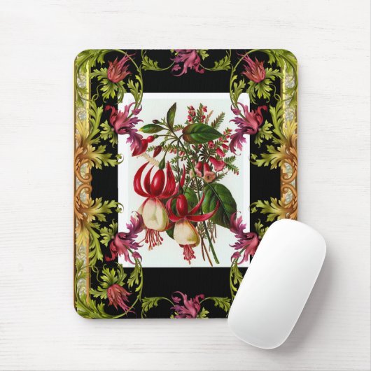  Mousepad Bloemen Muismat (Met muis)