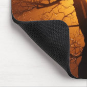 Mousepad-boom 's nachts muismat (Hoek)