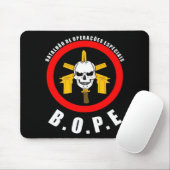Mousepad BOPE Batalhão de Operações Especiais Muismat (Met muis)