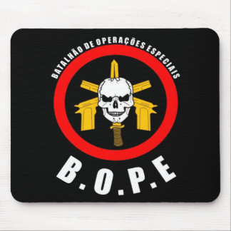 Mousepad BOPE Batalhão de Operações Especiais Muismat