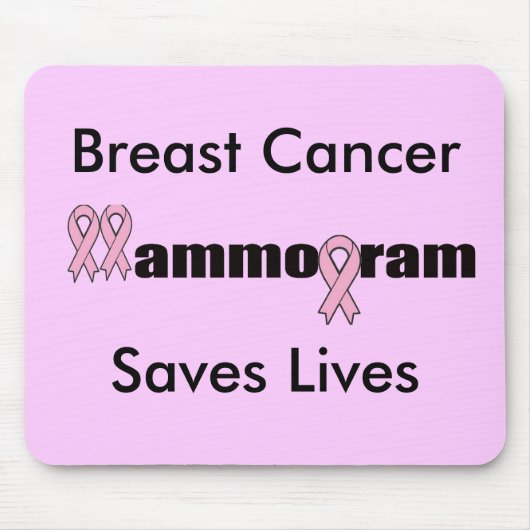 Mousepad - Borstkanker Mammogram Muismat (Voorkant)