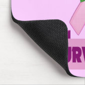 Mousepad - Borstkanker overlevende Muismat (Hoek)