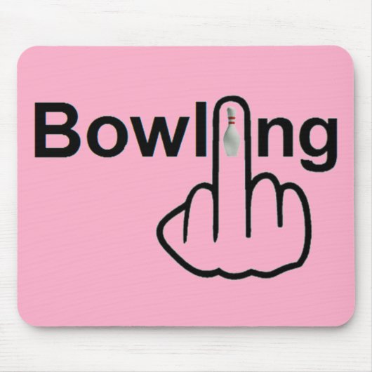 Mousepad Bowling Flip Muismat (Voorkant)