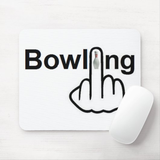 Mousepad Bowling Flip Muismat (Met muis)