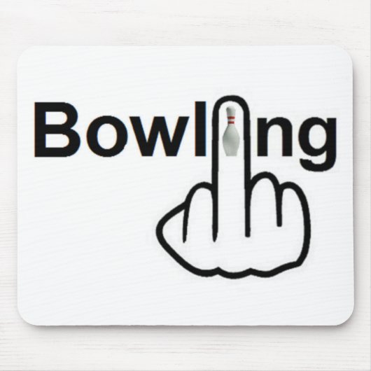 Mousepad Bowling Flip Muismat (Voorkant)