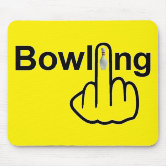 Mousepad Bowling Flip Muismat (Voorkant)