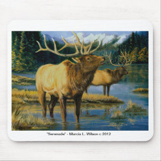 Mousepad - Bull Elk Serenade Muismat