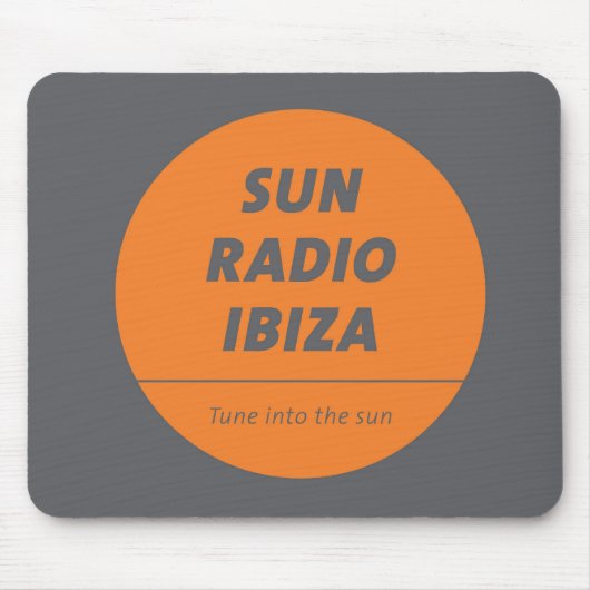 Mousepad by Sun Radio Ibiza Muismat (Voorkant)