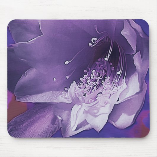 Mousepad Cactus Orchid Indigo Touch Muismat (Voorkant)