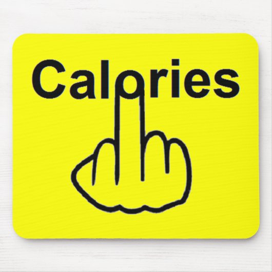 Mousepad Calories Flip Muismat (Voorkant)