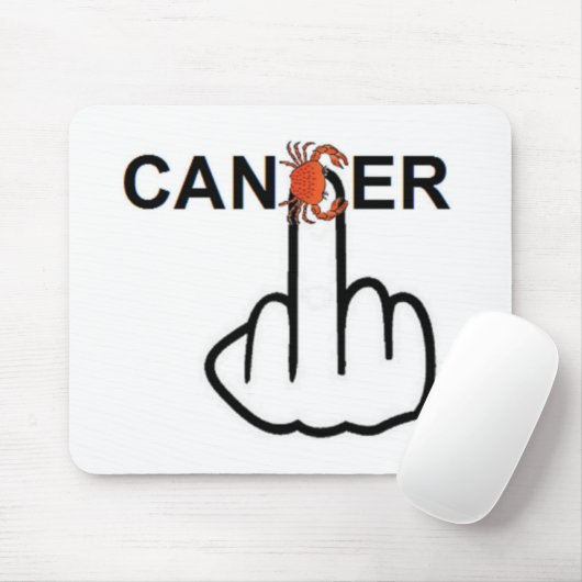 Mousepad Cancer Flip Muismat (Met muis)