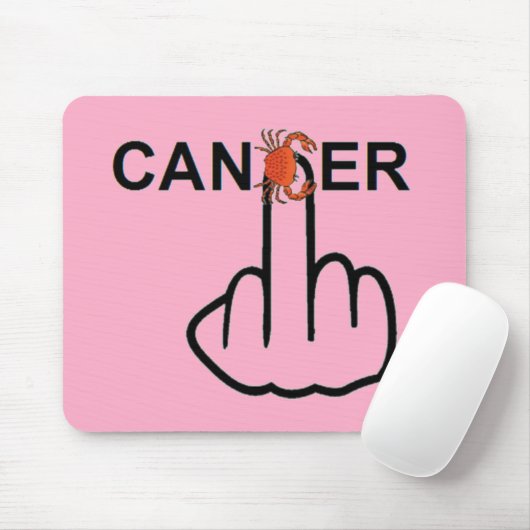 Mousepad Cancer Flip Muismat (Met muis)