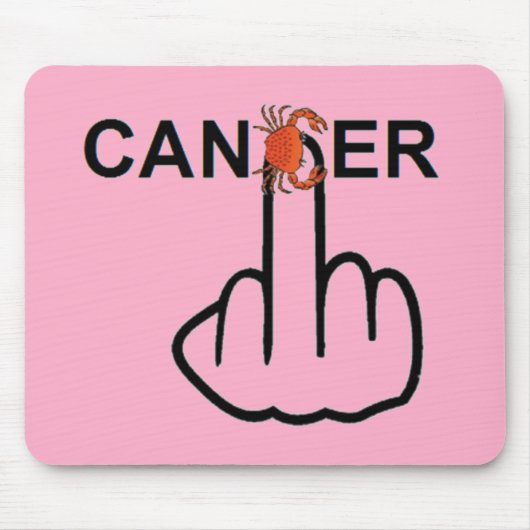 Mousepad Cancer Flip Muismat (Voorkant)