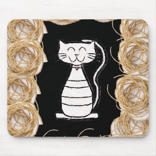 Mousepad Cat Muismat (Voorkant)