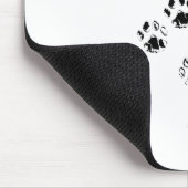MOUSEPAD — CAT- OF DOG PAW-PRINTS/TRACKS MUISMAT (Hoek)