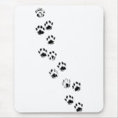 MOUSEPAD — CAT- OF DOG PAW-PRINTS/TRACKS MUISMAT (Voorkant)