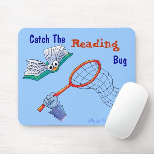 Mousepad_Catch de Leesbuis Muismat (Met muis)