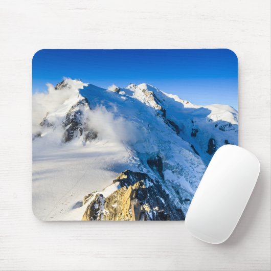 Mousepad Chamonix Mont Blanc Muismat (Met muis)