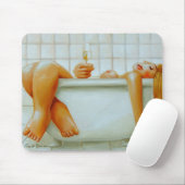 Mousepad: Champagne by Flavio Rossi Muismat (Met muis)