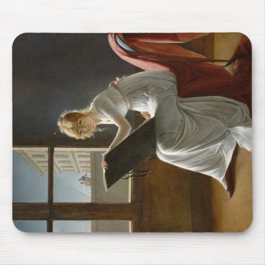 Mousepad Charlotte du Val d'Ognes Marie Villers Muismat (Voorkant)