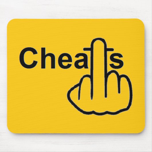 Mousepad Cheats Flip Muismat (Voorkant)