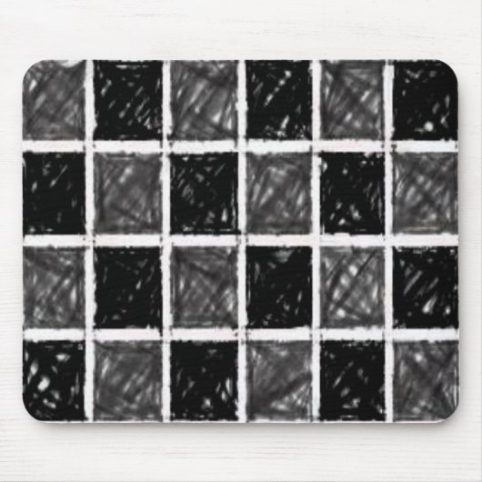 Mousepad Checker Muismat (Voorkant)