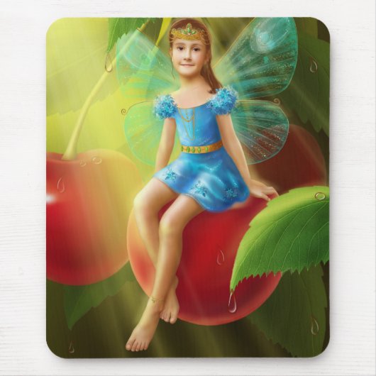 Mousepad "cherry garden" muismat (Voorkant)