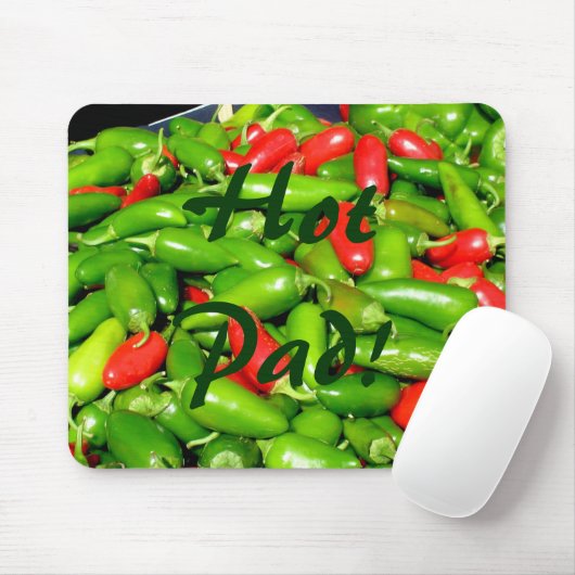 Mousepad - Chili Peppers Muismat (Met muis)