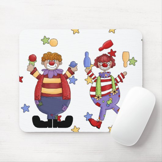 Mousepad Circus Clowns Muismat (Met muis)