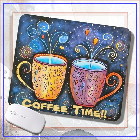 MOUSEPAD - Coffee Time!! Muismat