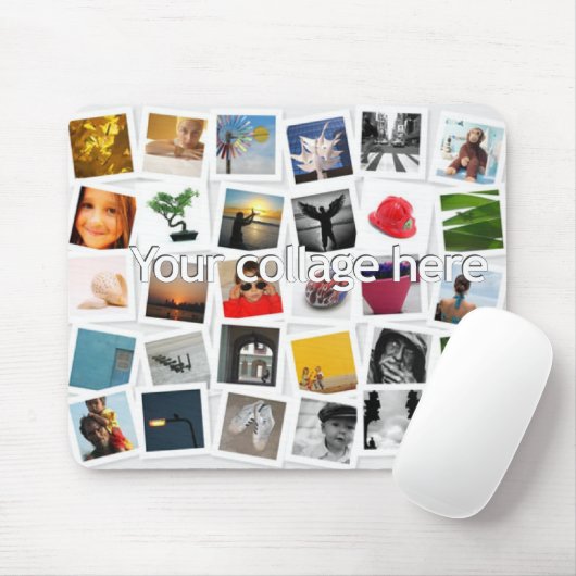 Mousepad Collage Muismat (Met muis)