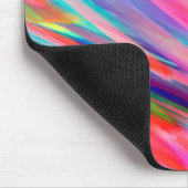 Mousepad Colorful digital art splashing Muismat (Hoek)