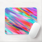 Mousepad Colorful digital art splashing Muismat (Met muis)