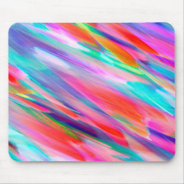 Mousepad Colorful digital art splashing Muismat