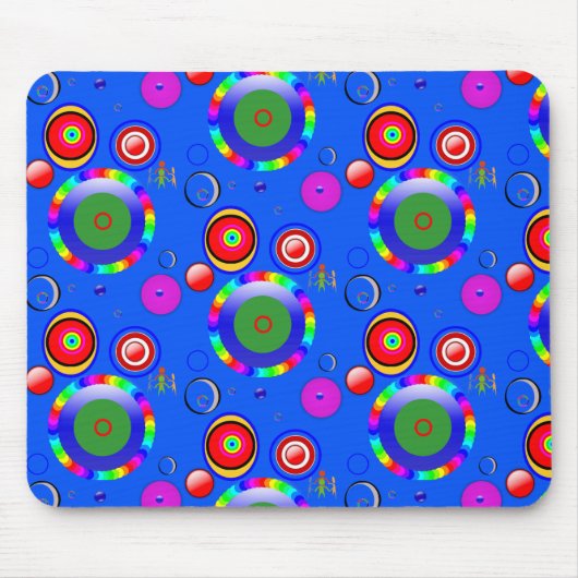 Mousepad Colorful Muismat (Voorkant)