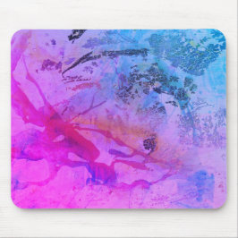 mousepad colorful painting poetic muismat