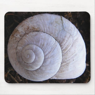 Mousepad cool snailshell muismat